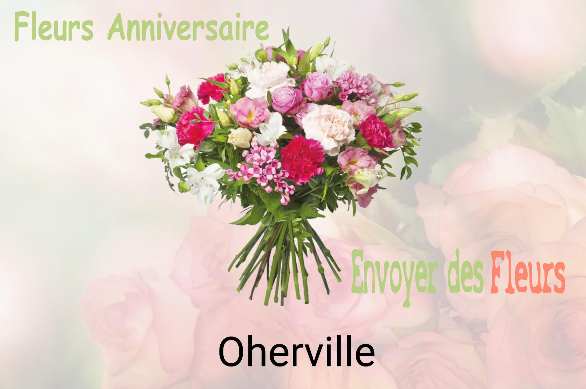 Bouquet de fleurs d’anniversaire livré à Oherville